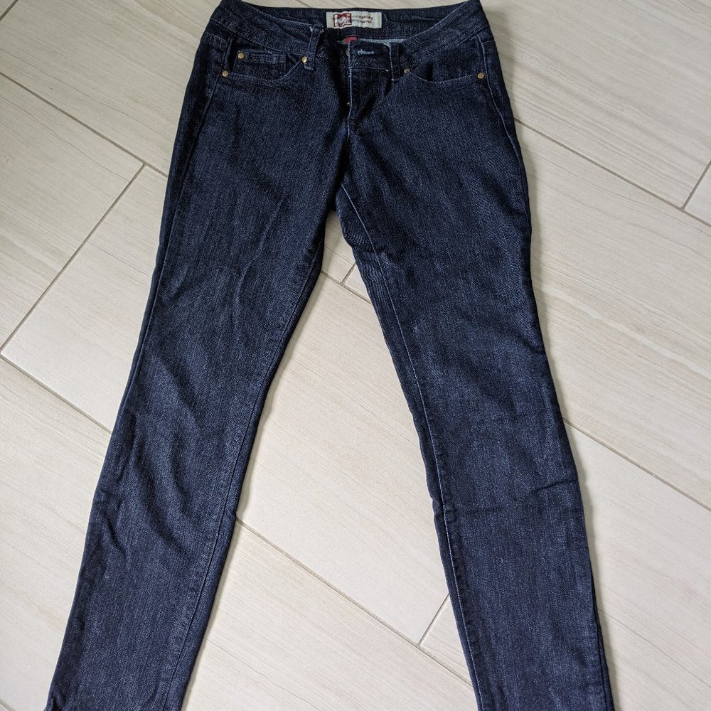 Lei Ashley Low Rise Jeans 3 regular dark denim